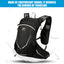 16L Lightweight Hiking Backpack for Men & Women, Water-Resistant Daypack with Rain Cover, Anti-Theft Travel Backpack for Camping