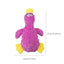 Dog Plush Sound Toys Yellow Duck Puppy Squeaky Interactive Stuffed Toy Bite Chewing Rattle Pet Supplies For Indestructible Dogs