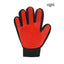 Glove Comb for Dog Cat - Hair remover |pet Massage Brush