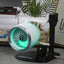 Single Head Turbojet Fan Humidifier with Blowing Capability RGB Light Show Function Home Office Desktop Air Moisturizer Room Dec