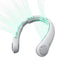 JISULIFE Portable Neck Fan Upgraded, 5000mAh Battery, Necksupport, 5 Speeds Gears Adjustment, Outdoor Wearable Hands-Free Fan