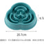 Pet Cat Dog Slow Food Bowl Fat Help Healthy Round Anti-choking Thickened And Non-slip Multiple Colors Shapes