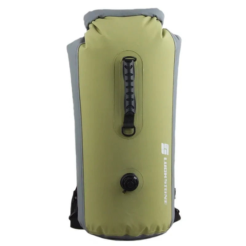 25L 35L 60L Waterproof Swimming Bag 2023 Inflatable Snorkeling Rafting Drifting Diving Dry Bag Backpack Stuff Sack