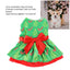 Adorable for christmas Tree Dog Dress - Cute Outfit for Puppies - Perfect for Parties & Daily Wear