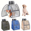 Mesh Breathable Double Shoulder Pet Backpack