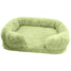 Winter Rectangular S M L XL Dog Beds Washable Plush Fluffy Dog Cat Bed Mat Pet Cushion Big Medium Kennel House camas para perro