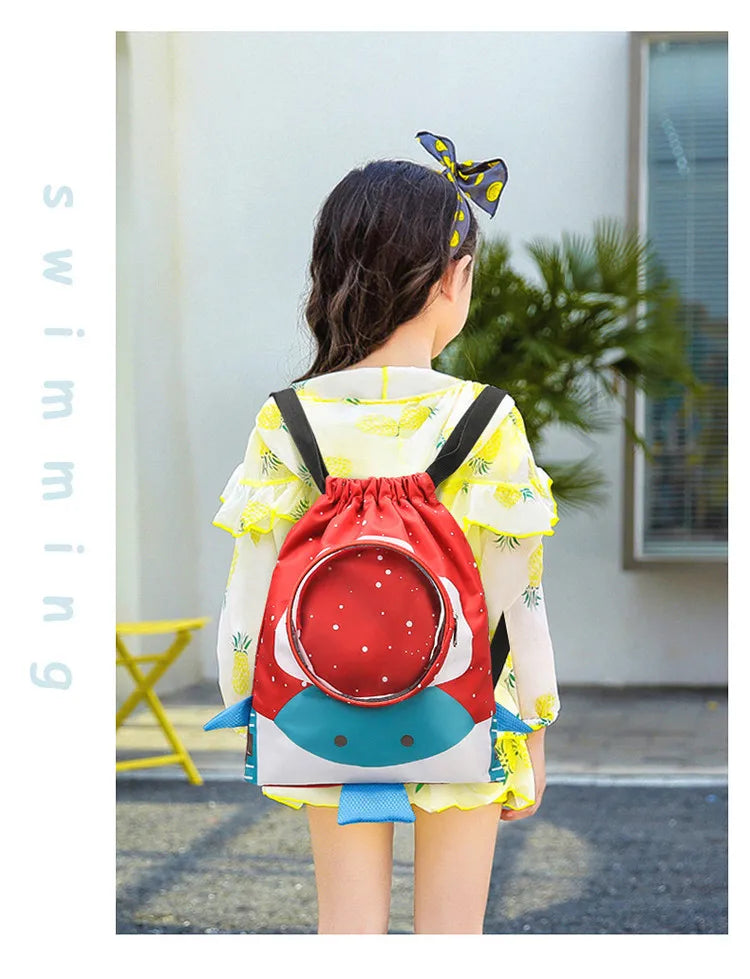 Sports Bags Waterproof Swimming Dry Backpacks Beach Accessories Large Summer Pool Handbags Children's Sea Pouch For Kids Gym