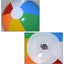 PVC Inflatable Beach Ball Swimming Pool Toy 40cm Big Rainbow Beach Ball 30cm Colourful Inflatable Pool Ball Kids