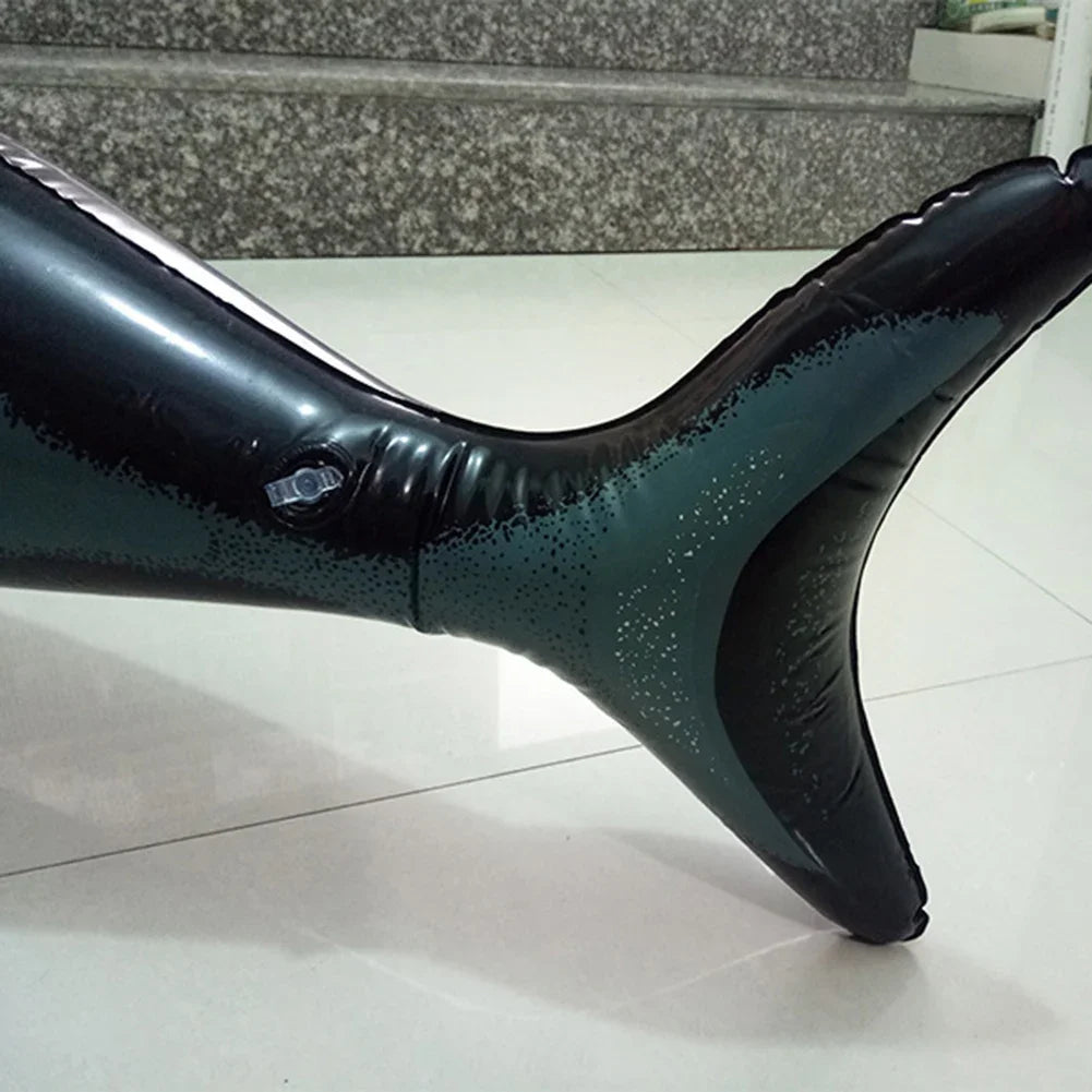 Floating Shark Float Toy Kids Adults Inflatable Water Swimming Pool Simulation Whale Fish Animals Toys Pool Playing With Water