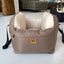Portable Dog Car Seat Bed Booster Washable Home Cat Nest with Storage Pockets Soft Nest for Small Dogs And Cats Puppy Carrie