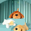 IFOYO Pet Heartbeat Puppy Behavioral Training Dog Plush Pet Comfortable Snuggle Anxiety Relief Sleep Aid Doll Durable Drop ship