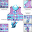 Kid's Life Jacket Vest, Child Float, Pool, Buoyancy Aid, Safe Buckle, Toddler, Quick Delivery, 30- 50 lbs