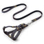 Dog Leash Harness Adjustable Collar Set Denim Pet Lead Vest for Small Medium Large Dogs Pet Cat Lead for Walking Training
