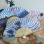 Portable Bamboo Folding Fan Bamboo Handle Japanese Style Props Fan Paper Home Decoration Fan