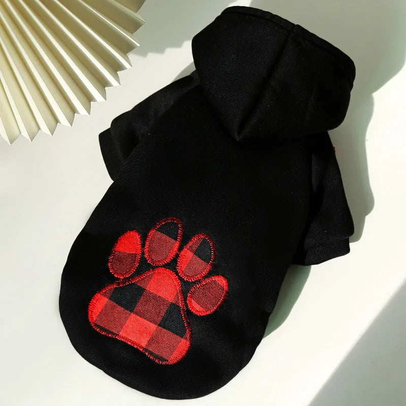 Reversible Plaid Dog Winter Coat - Cold Weather Vest for Small, Medium & Large Dogs