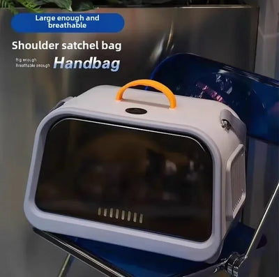 High Appearance Level Cat Bag Portable Stress Proof Large Capacity Capsule Cat Carrier Pet Small Dog Bag Cat Backpack Carrier