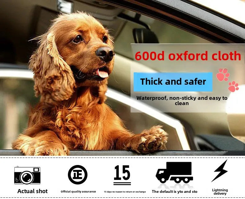 Car Boot Liner Protector For Dog Nonslip Waterproof Pet Cargo Cover Anti-Scratch Tear-Resistan Trunk Cover Mat Travel Universal