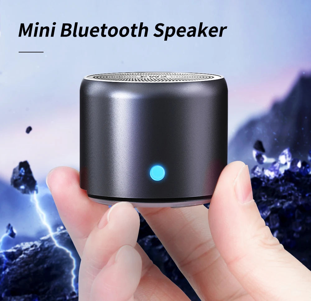xx9 EWA A106 Pro Mini Bluetooth Speaker with Custom Bass Radiator, IPX7 Waterproof, Super Portable Speakers, Travel Case Packed