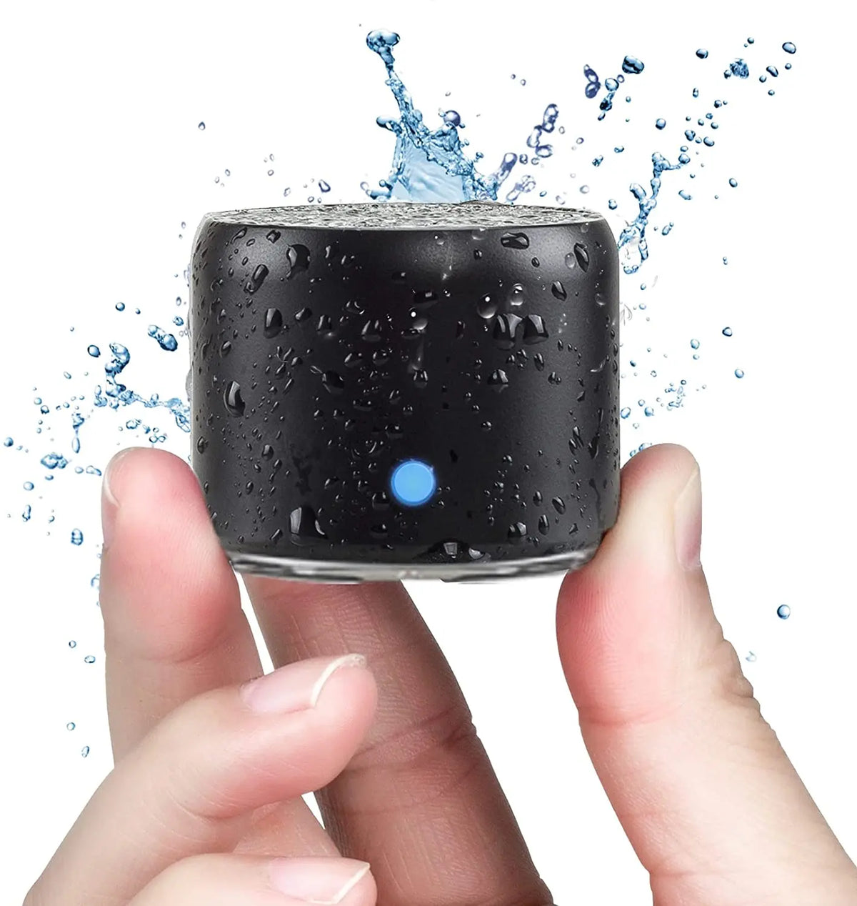 xx9 EWA A106 Pro Mini Bluetooth Speaker with Custom Bass Radiator, IPX7 Waterproof, Super Portable Speakers, Travel Case Packed