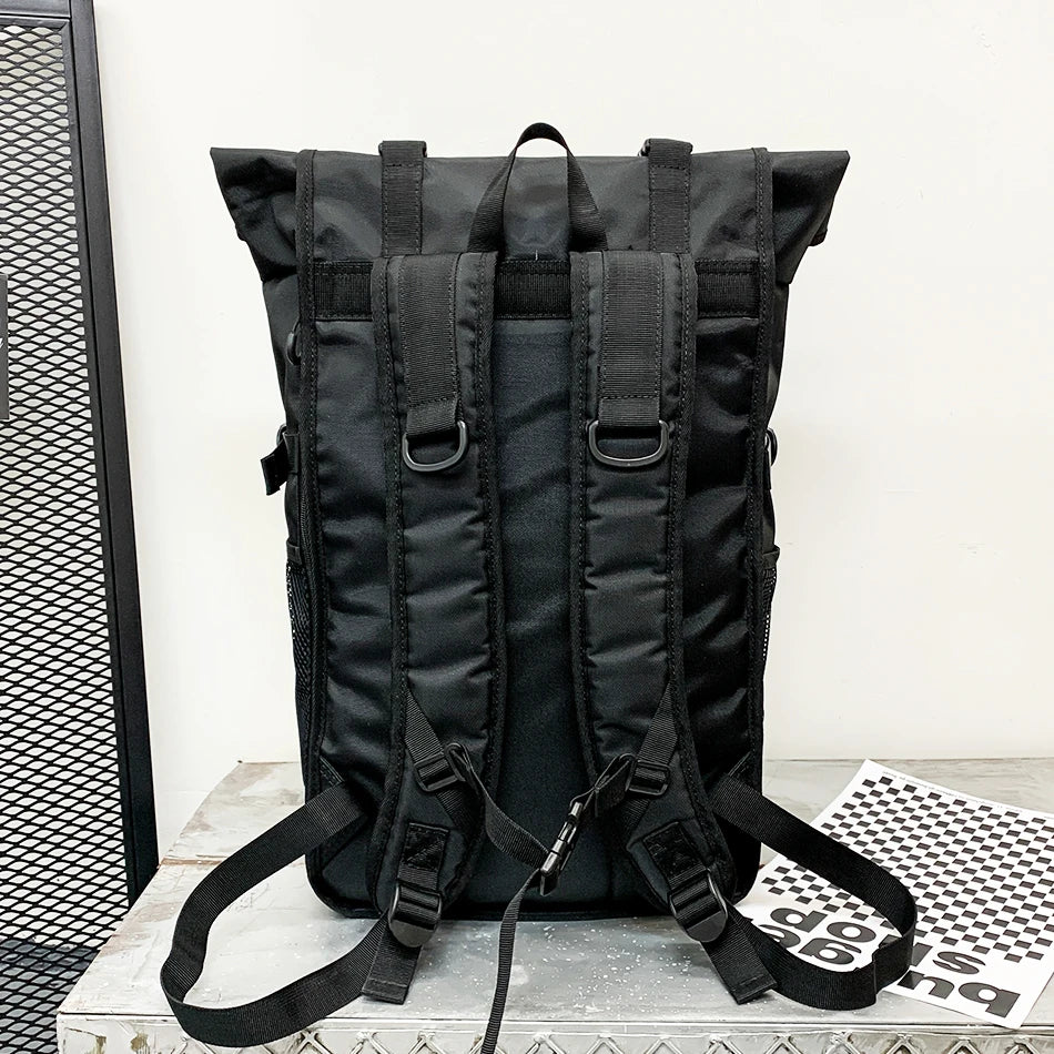 Youth Holographic Reflection Backpacks Fashion Urban Man Backpack Trend Brand Men's Travel Backpack Large Capacity School Bags