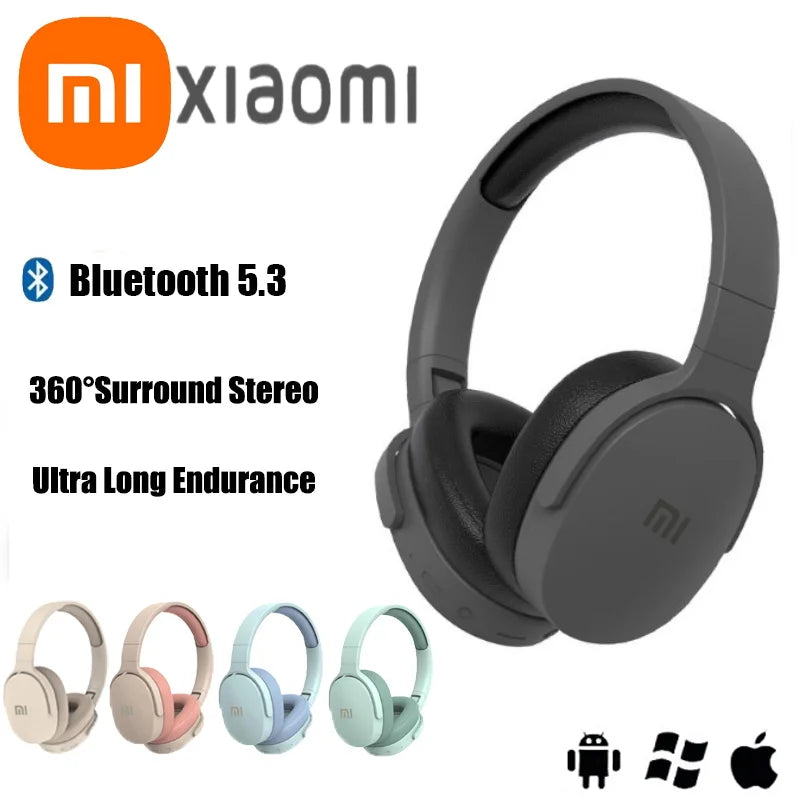Xiaomi Wireless Headphones Bluetooth 5.3 P2961 Original Earphone for Samsung Iphone Stereo HIFI Headset Game Earbuds with Mic-ADS1901