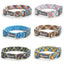 Adjustable Puppy Dogs Collar Medium Large For Dog Choker Ring Durable Reflective Nylon Pet Cat Collar Breathable Bulldog Harness