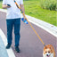 Dog Leash Hands Free Dogs Leash Reflective Leashes for Dog Walking Running Rope 2.4M Long Adjustable Double Leashes Dogs Ropes