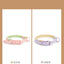 Pet Supplies Dog Collar For Small and Medium Dog Walking Sugar Color Series Cute style PVC Webbing Collar Leashes Set 2024 New