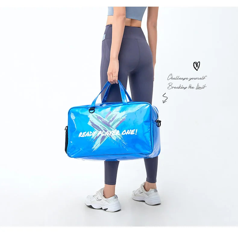 Swimming Bag Wet Dry Separation Large Capacity Storage Bags Fitness Beach Yoga Travel Waterproof Portable Handbag Shoulder Bag