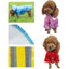 Dog Raincoat Pet Waterproof Clothes Reflective Puppy Raincoats Chihuahua Rainjacket Bulldog Cape Poncho Costume Dogs Rainwear