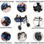 New 1pcs Pet Wheelchair Cart Adjustable Pet Mobility Aids with Wheels Disabled Cat Dog Rehabilitation Walking Mobility Aid Troll