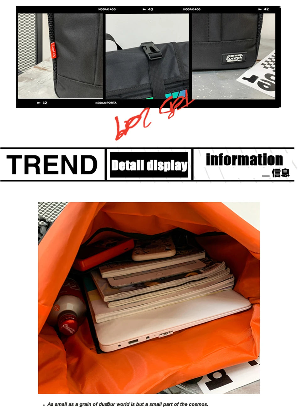 Youth Holographic Reflection Backpacks Fashion Urban Man Backpack Trend Brand Men's Travel Backpack Large Capacity School Bags