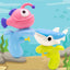 Portable Handheld Fish Spray Toy Summer Outdoor Beach Water Squirter Swimming Pool Fight Toy For Boy Girl Gift