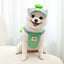 Cartoon Pet Harness Leash Sun Hat Set Cute Kitten Puppy Costume Cat Small Dogs Vest Harness Rope Cap 3pcs Outdoor Pet Supplies