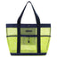 Quick Dry Beach Swimming Shoulder Bag Large Capacity Mesh Wash Bag Multiple Pockets Summer Drawstring Bathing Washing Handbag