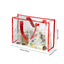 Waterproof Cosmetic Bag Fashionable Summer Storage Shoulder Bag Large Transparent Tote Bag For Women Swimming Beach