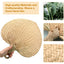 10/20/30 Natural Raffia Hand Fans Natural Palm Leaf Manual Handheld Fan for Wedding Summer Cooling Supplies Farmhouse Wall Decor