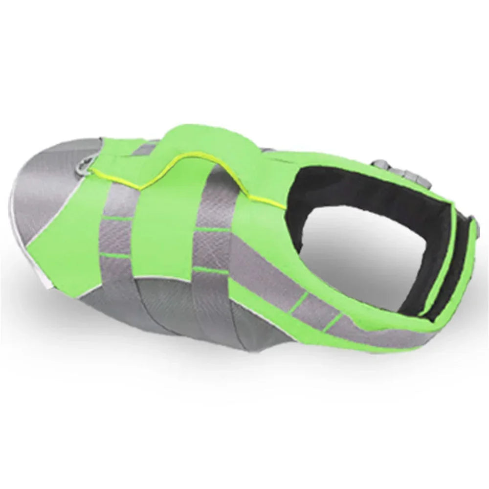 Dogs Life Vest Buoyancy Aid Pets Safety Swimming Coats Adjustable Vest Suit Water Activities Beach Vacations Boating Trips