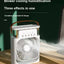Portable Humidifier Fan 3 in 1 Air Conditioners USB Electric Fan LED Night Light USB 3 Speed Household Small Air Cooler