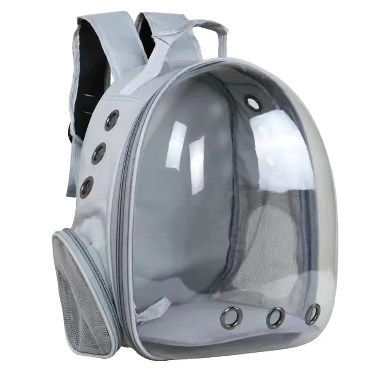 Airline Approved Pet Backpack - Transparent Space Capsule