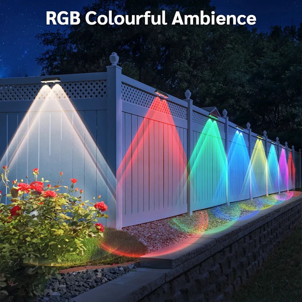 Solar Powered Wall Light For Driveways And Exterior Walls Solar Fence Light Solar Wall Light Outdoor