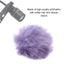 1 Piece Wind Muff Outdoor Furry Windscreen for Lavalier Lapel Microphone / Mini Microphones, Lavalier Microphone Windshield-ADS1506