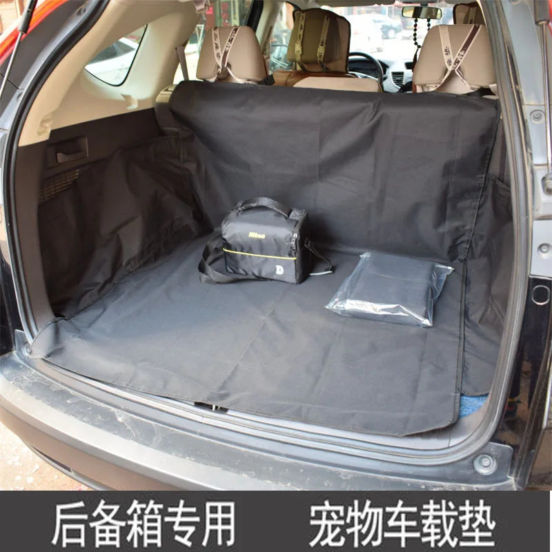 Car Boot Liner Protector For Dog Nonslip Waterproof Pet Cargo Cover Anti-Scratch Tear-Resistan Trunk Cover Mat Travel Universal