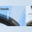 JISULIFE Portable Neck Fan,Hands-Free Bladeless, 5 Speeds,4000 mAh Rechargeable Battery,Twistable Operated Wearable Neckband Fan