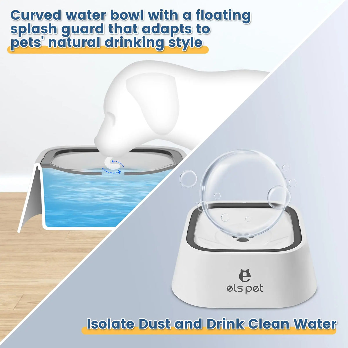 Spill Proof Dog Water Bowl 1L