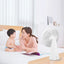 XIAOMI MIJIA Desktop Mobile Fan，Desktop Handheld Two In One，Universal Type-C Charging Port，18.5 - Hour Ultra - Long Battery Life