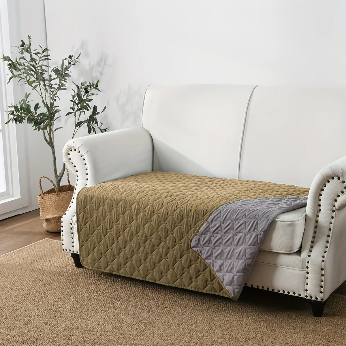 Double-Sided Waterproof Bed Cover