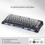 75k1 Pro Gaming  Mechanical Keyboard 79-Key Tri-Mode Connection Full-Key Hot-Swappable Aluminum Shell Fps Esports Games Keyboard