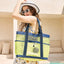 Quick Dry Beach Swimming Shoulder Bag Large Capacity Mesh Wash Bag Multiple Pockets Summer Drawstring Bathing Washing Handbag