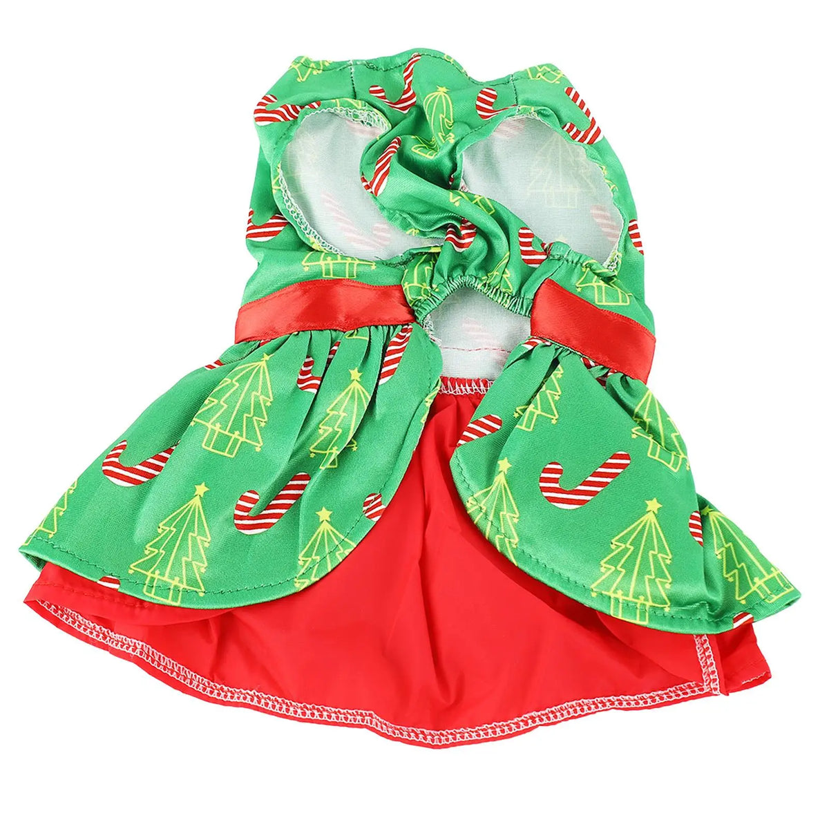 Adorable for christmas Tree Dog Dress - Cute Outfit for Puppies - Perfect for Parties & Daily Wear